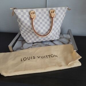 Louis Vuitton Saleya PM Azur Tote Bag